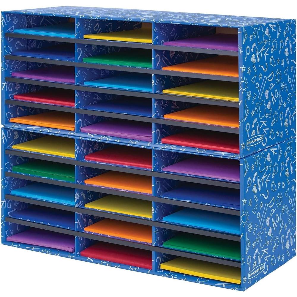 imageBankers Box Classroom 30 Compartment Mail Sorter Single 338440130 Compartments