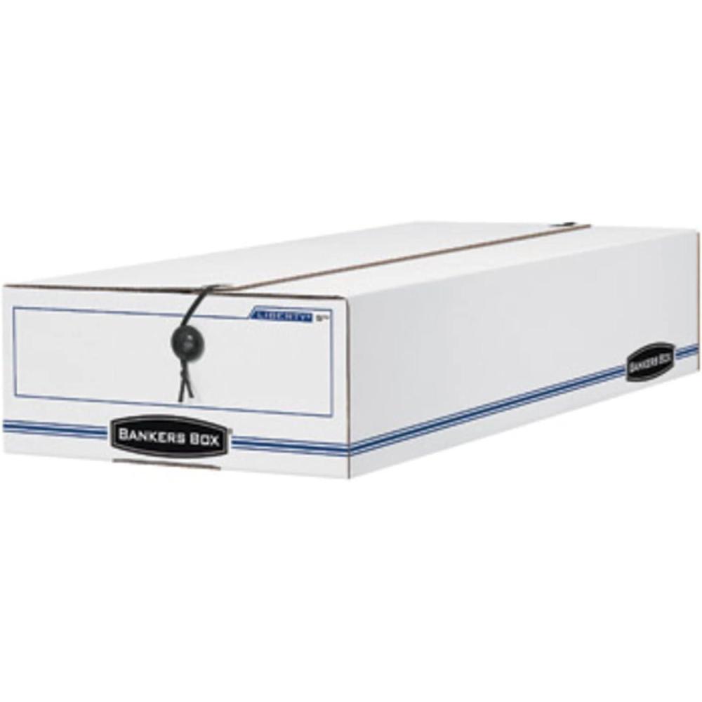 imageBankers Box LIBERTY Check and Form Boxes Standard SetUp String and Button 10 34 x 23 14 x 4 58 Inches Case of 12 0000595 x 2325 x 425