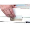 Bankers Box 12 Pack DATA-PAK Heavy-Duty File Storage Boxes Ideal for Computer Binders, FastFold, Lift-Off Lid, White/Blue