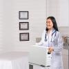 Bankers Box 12 Pack X-RAY Basic-Duty File Storage Boxes, Standard Setup, Secure Tab Lock Closure, White/Blue