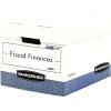 Bankers Box Adhesive Label Pockets with Inserts, Clear, 48-Pack (0034801), White