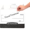 Bankers Box Adhesive Label Pockets with Inserts, Clear, 48-Pack (0034801), White