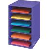 Bankers Box Classroom 6 Shelf Organizer 18″H x 12″W x 13 1/4″D (3381201)(Purple)