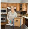 Bankers Box Kitchen Kit Moving Box 1 Pack, Dividers and Cushions, Reinforced Handles, Tape-Free Assembly, Box with Lid, 15-in x 12-in x 10-in(Kit)