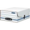 Bankers Box LIBERTY Binder-Pak, Standard Set-Up, Attached Flip-Top Lid, Letter, 4 3/8 x 9 1/8 x 11 3/8 Inches, Case of 12 (48110)