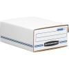 Bankers Box LIBERTY Binder-Pak, Standard Set-Up, Attached Flip-Top Lid, Letter, 4 3/8 x 9 1/8 x 11 3/8 Inches, Case of 12 (48110)