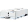 Bankers Box LIBERTY Check and Form Boxes, Standard Set-Up, String and Button, 10 3/4 x 23 1/4 x 4 5/8 Inches, Case of 12 (00005)(9″ x 14.25″ x 4″)