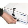 Bankers Box LIBERTY Check and Form Boxes, Standard Set-Up, String and Button, 10 3/4 x 23 1/4 x 4 5/8 Inches, Case of 12 (00005)(9″ x 23″ x 4″)