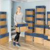 Bankers Box Large Prime Moving Box 6 Pack, Reinforced Handles, Tape-Free Assembly, Attached Lid, 18-in x 18-in x 24-in (0062904)(Medium)