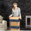 Bankers Box Large Prime Moving Box 6 Pack, Reinforced Handles, Tape-Free Assembly, Attached Lid, 18-in x 18-in x 24-in (0062904)(Small)
