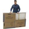 Bankers Box Medium – up to 40″ TV/Picture/Mirror – Moving Box 4 Pack, 37 x 4 x 27 in (7711201)(Adjustable)