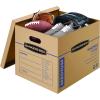 Bankers Box Medium Classic Moving Box 20 Pack, Reinforced Handles, Tape-Free Assembly, Box with Lid, 19-in x 14.5-in x 15.5-in (8817202)