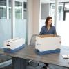 Bankers Box STOR/FILE Medium-Duty Storage Boxes, FastFold, String and Button, Letter, Case of 12 (00704)