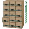Bankers Box Stor/Drawer Steel Plus 100% Recycled Storage Drawers, Legal, 6 Pack (1231201)(One Size)