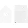 Bankers Box at Play Color in Blank Playhouse, Cardboard Playhouse and Life Size Craft Activity for Kids and Families