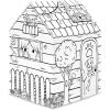 Bankers Box at Play Color in Dog Playhouse, Cardboard Playhouse for and Life Size Craft Activity for Kids and Families