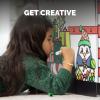 Bankers Box at Play Color in Holiday Truck, Cardboard Playhouse and Life Size Craft Activity for Kids and Families