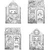 Bankers Box at Play Color in Unicorn Playhouse, Cardboard Playhouse and Life Size Craft Activity for Kids and Families