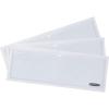 Bankers Box Adhesive Label Pockets with Inserts, Clear, 48-Pack (0034801), White