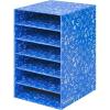 Bankers Box Classroom 6 Shelf Organizer 18″H x 12″W x 13 1/4″D (3381201)(Blue)