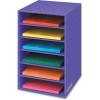 Bankers Box Classroom 6 Shelf Organizer 18″H x 12″W x 13 1/4″D (3381201)(Purple)