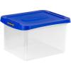 Bankers Box Heavy Duty Plastic File Box with Hanging Rails, Letter/Legal, 1 Pack (0086205)(Letter / Legal)