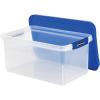 Bankers Box Heavy Duty Plastic File Box with Hanging Rails, Letter/Legal, 1 Pack (0086205)(Letter)