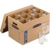 Bankers Box Kitchen Kit Moving Box 1 Pack, Dividers and Cushions, Reinforced Handles, Tape-Free Assembly, Box with Lid, 15-in x 12-in x 10-in(Kit)