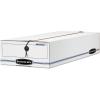 Bankers Box LIBERTY Check and Form Boxes, Standard Set-Up, String and Button, 10 3/4 x 23 1/4 x 4 5/8 Inches, Case of 12 (00005)(5.75″ x 9 x 23.25″)