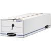 Bankers Box LIBERTY Check and Form Boxes, Standard Set-Up, String and Button, 10 3/4 x 23 1/4 x 4 5/8 Inches, Case of 12 (00005)(7″H x 8.75″W x 23.75″D)