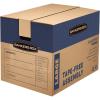 Bankers Box Large Prime Moving Box 6 Pack, Reinforced Handles, Tape-Free Assembly, Attached Lid, 18-in x 18-in x 24-in (0062904)(Large)