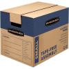 Bankers Box Large Prime Moving Box 6 Pack, Reinforced Handles, Tape-Free Assembly, Attached Lid, 18-in x 18-in x 24-in (0062904)(Small)