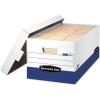 Bankers Box PRESTO Heavy-Duty Storage Boxes, Instant Assembly, Lift-Off Lid, Letter, Case of 12, (0063101)