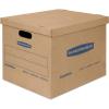 Bankers Box Small Classic Moving Box 20 Pack, Reinforced Handles, Tape-Free Assembly, Box with Lid, 15-in x 12-in x 10-in (7714210)(20 Pack)