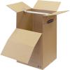 Bankers Box SmoothMove Wardrobe Moving Boxes, Short, 20 x 20 x 34 Inches, 1 Pack (7710901)