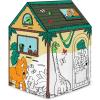‎Bankers Box at Play Color in Dinosaur Playhouse, Cardboard Playhouse and Life Size Craft Activity for Kids and Families(Dinosaur)