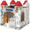 Bankers Box at Play Color in Halloween Playhouse, Cardboard Playhouse and Life Size Craft Activity for Kids and Families(Castle)