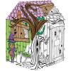 Bankers Box at Play Color in Halloween Playhouse, Cardboard Playhouse and Life Size Craft Activity for Kids and Families(Halloween)