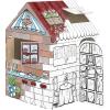 Bankers Box at Play Color in Winter Cottage Playhouse, Cardboard Playhouse and Life Size Craft Activity for Kids and Families(Treats ‘N’ Eats)