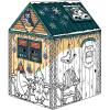 Bankers Box at Play Color in Winter Cottage Playhouse, Cardboard Playhouse and Life Size Craft Activity for Kids and Families(Winter Cottage)