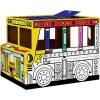 Bankers Box at Play School Bus Cardboard Playhouse and Craft Activity for Kids(School Bus)