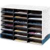 Fellowes Bankers Box 21-Compartment Literature Sorter, Letter (04210)
